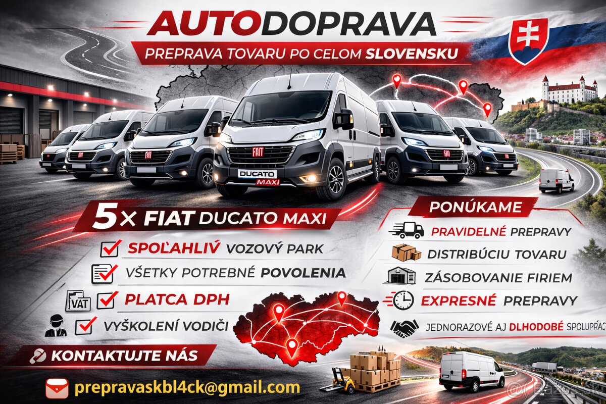 Autodoprava CELÉ SLOVENSKO