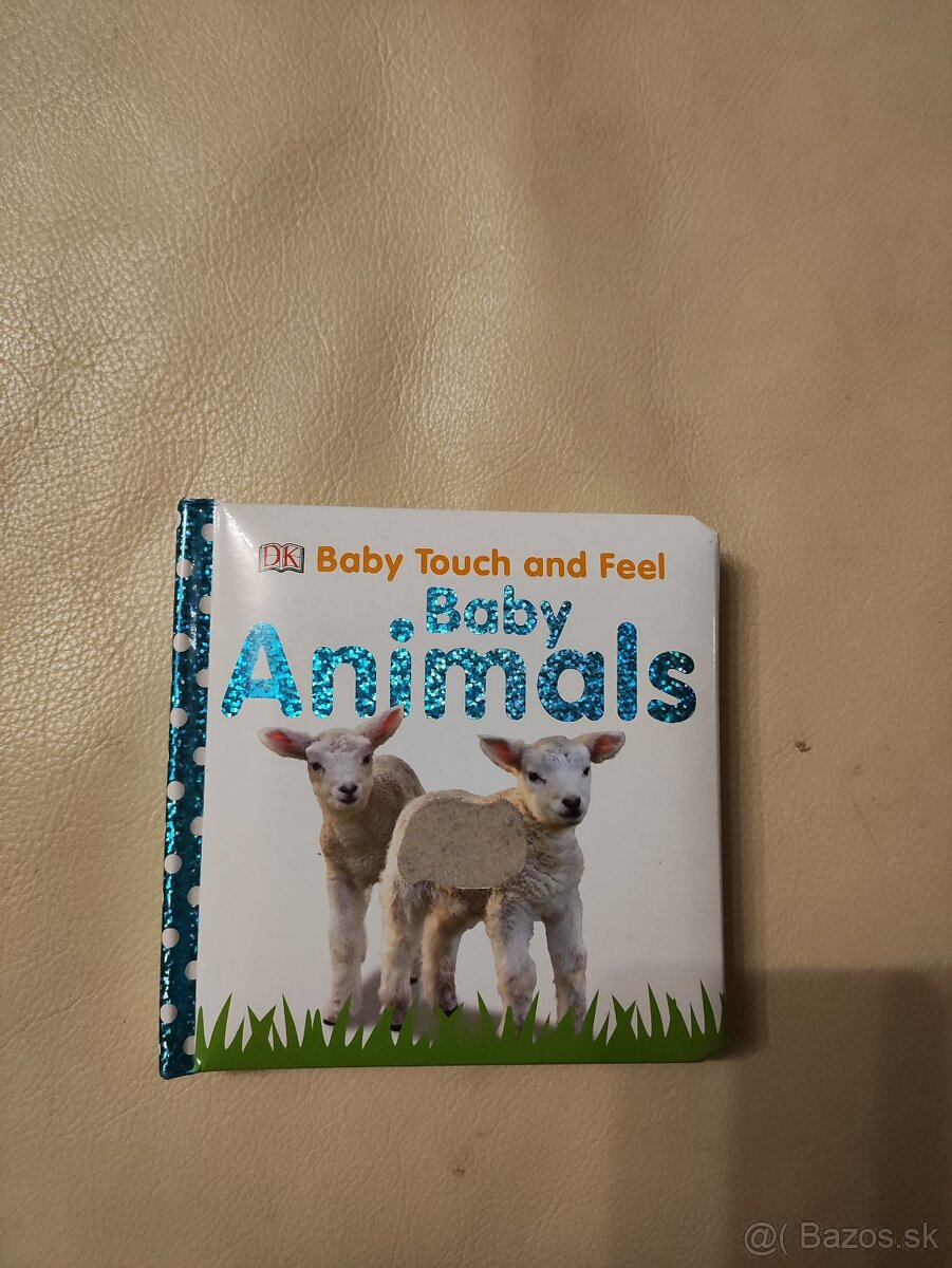 Dotykové leporelo o zvieratách Baby Animals
