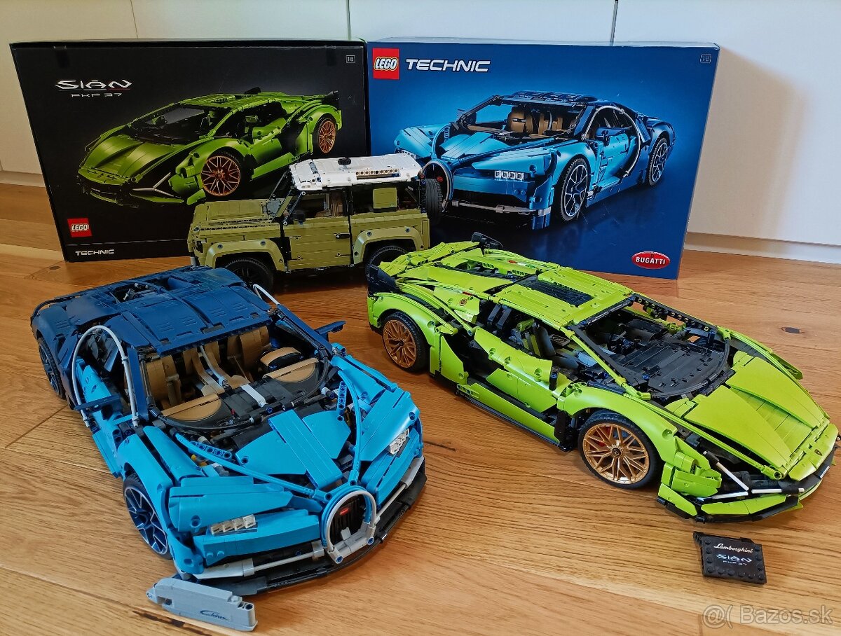Lego technic zbierka+auto zadarmo.