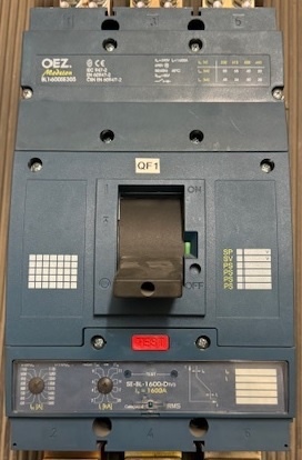 Istič Deón OEZ SIEMENS 630A 1000A 1600A nastaviteľný rozsah