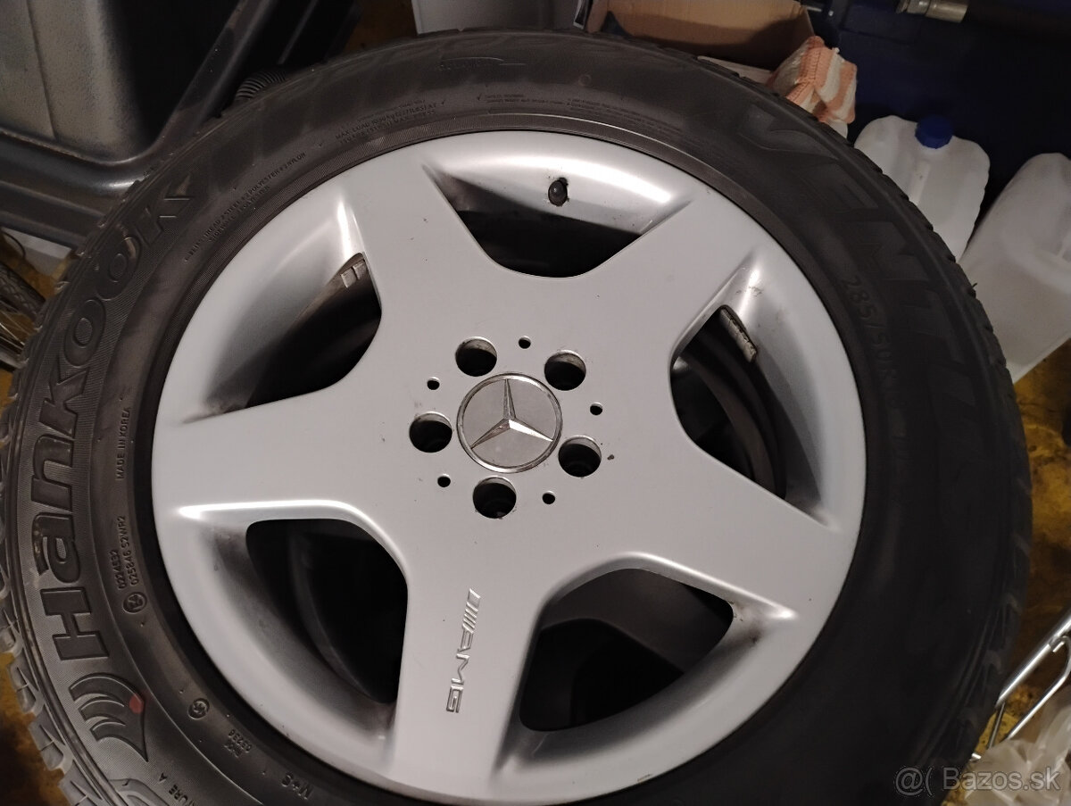 Predám kompletné kolesá na MB ML W163 55AMG