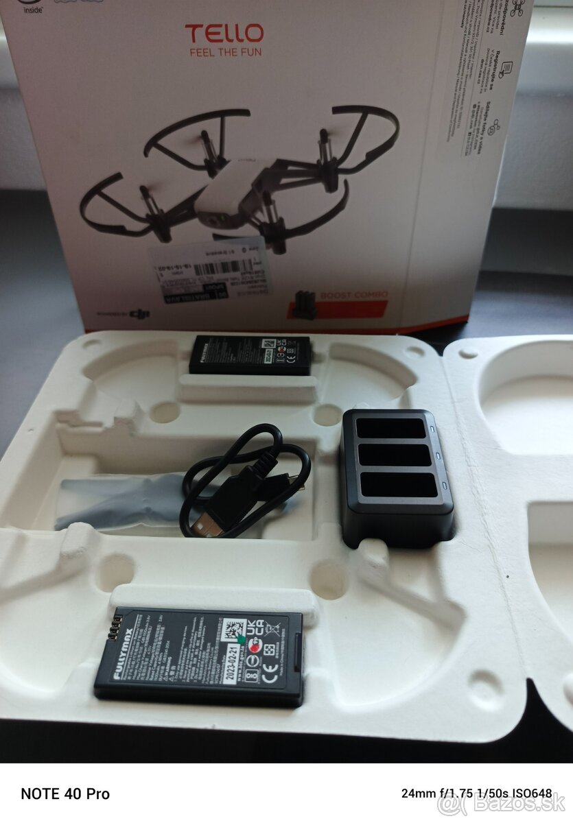 Dji tello dron baterka