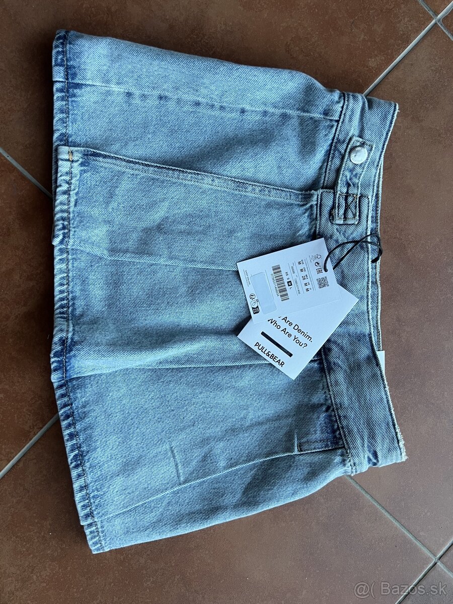 zavinovacia sukňa Pull & Bear