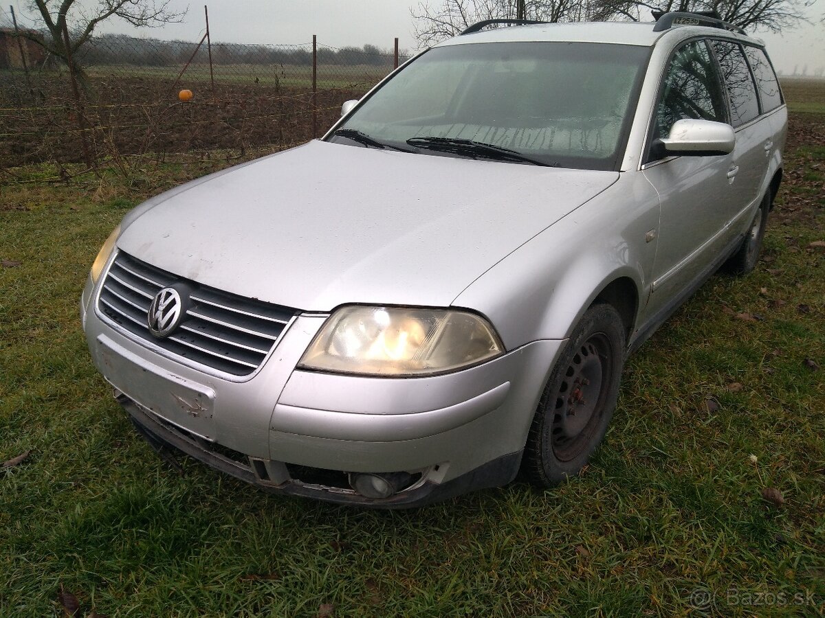 VW Passat B5.5 Variant 1,9tdi 96kw -Rozpredam