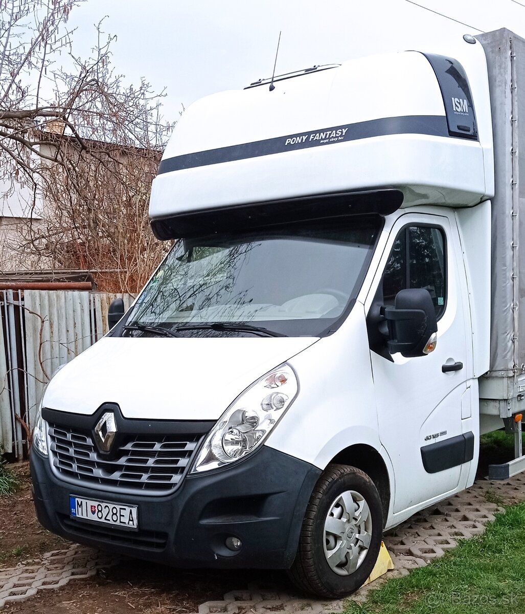 Renault MASTER 2,3 Valník Plachta +Spacia nadstavba