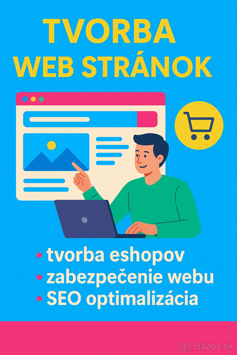 Profesionálna webstránka alebo e-shop na mieru