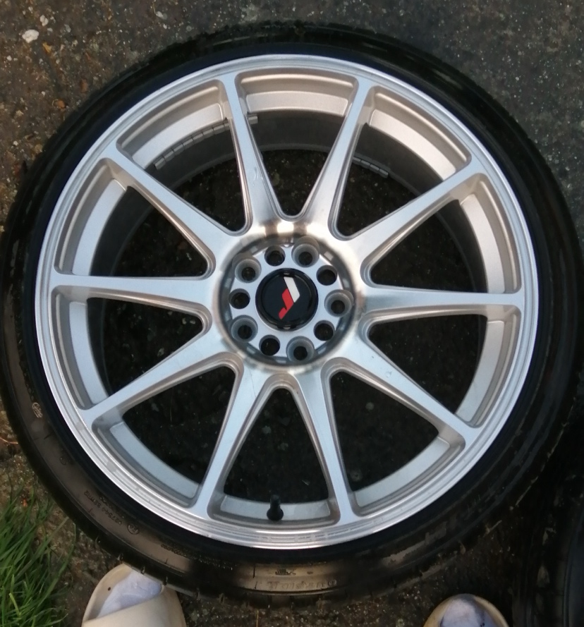 JAPAN RACING JR11 - MACHINED SILVER R18