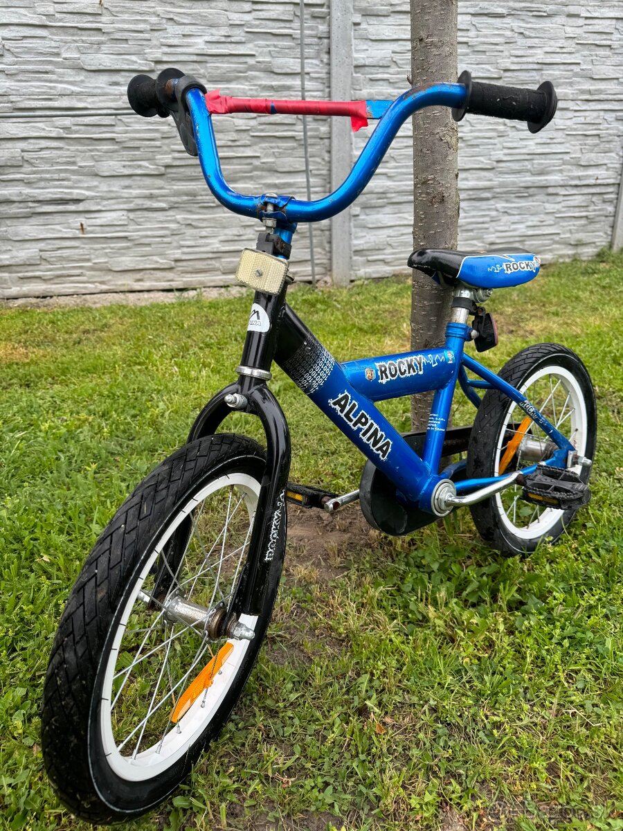 Bicykel Rocky Alpina modrý