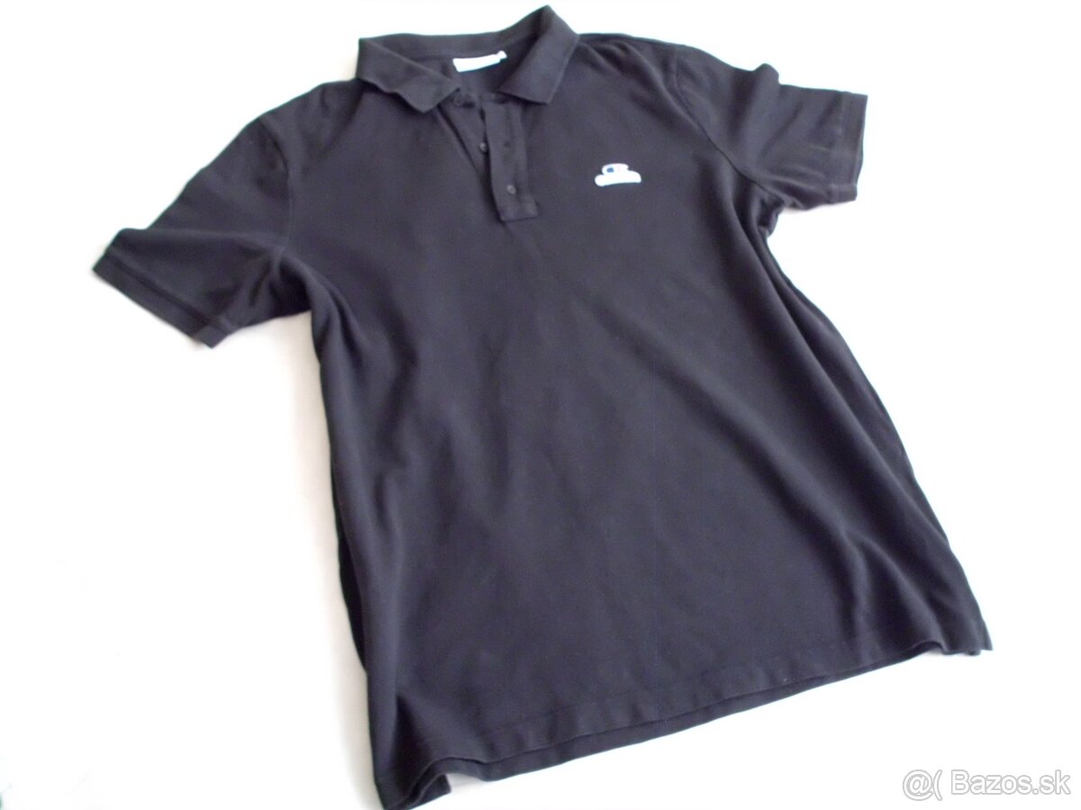 Calvin Klein pánske pólo tričko čierne XL