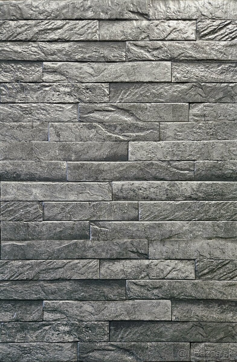 Fasádny obklad Tirsuli antracit 30x60 gres mrazuvzdorný