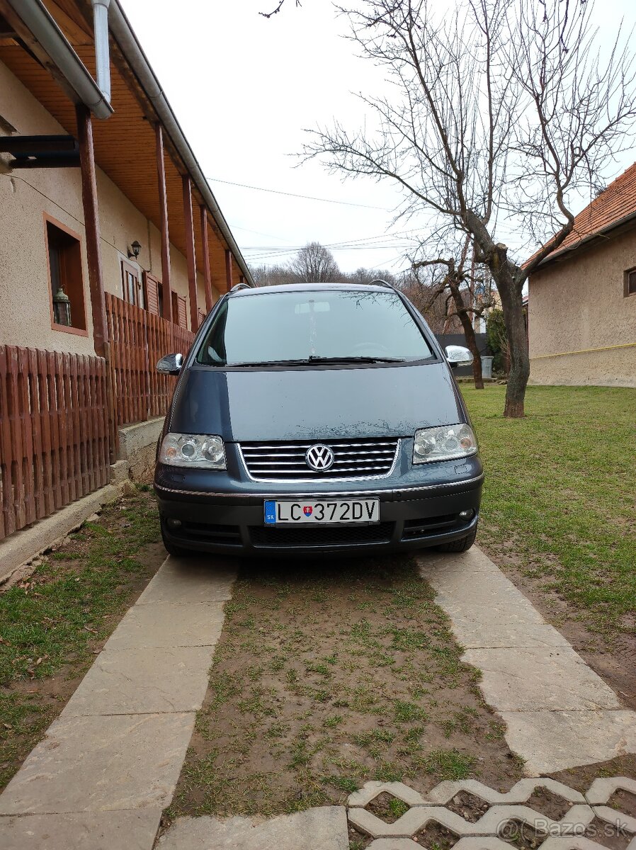 VW Sharan 2.0TDI PD 103kW BRT r.v.2006