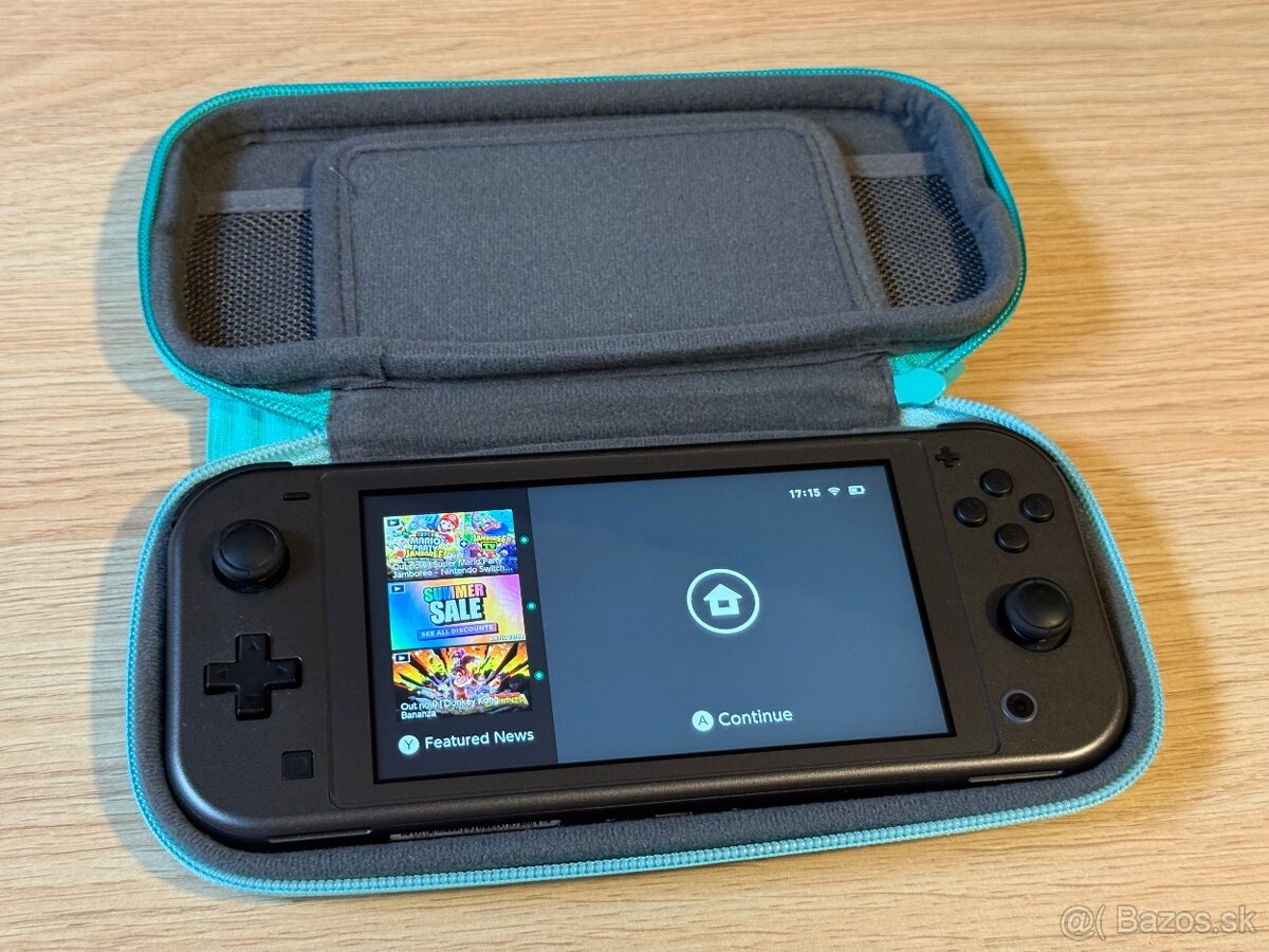 Nintendo Switch Lite - Obal / 64 GB karta