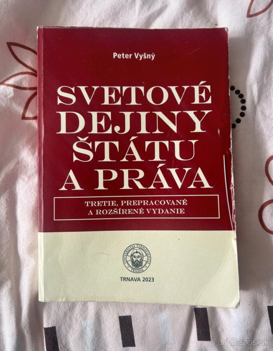 Svetové dejiny štátu a práva - učebnica