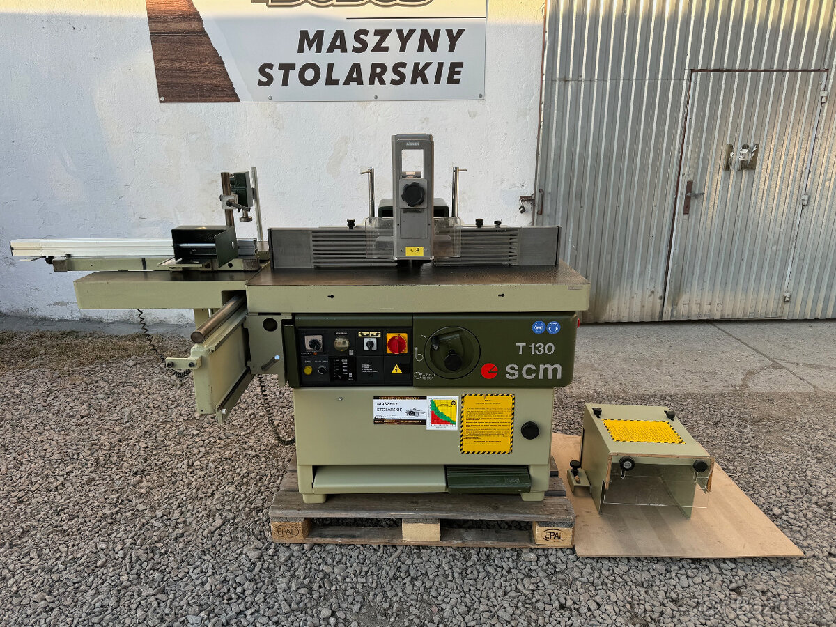 Spodní frézka s vozíkem SCM T130 N