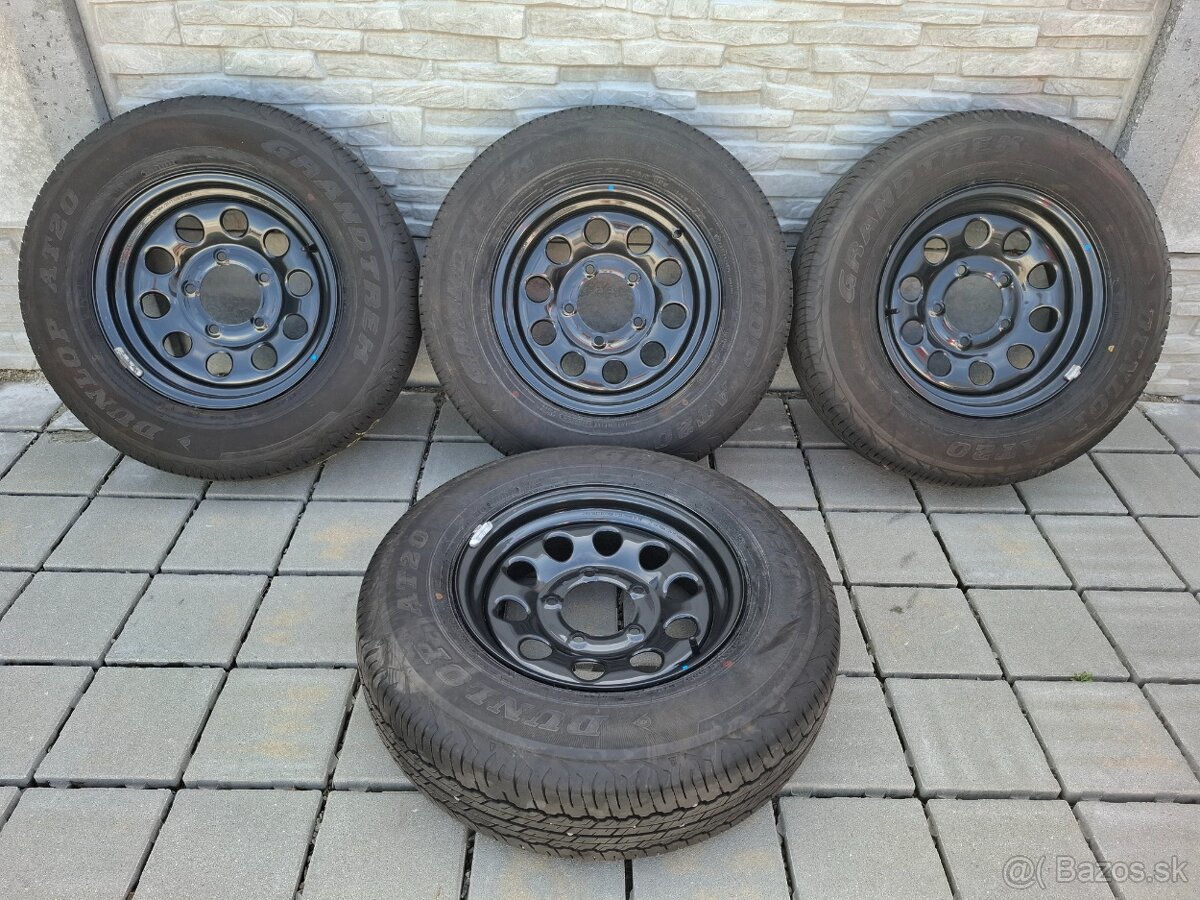 Disky 5x139,7 R15 + 195/80 R15