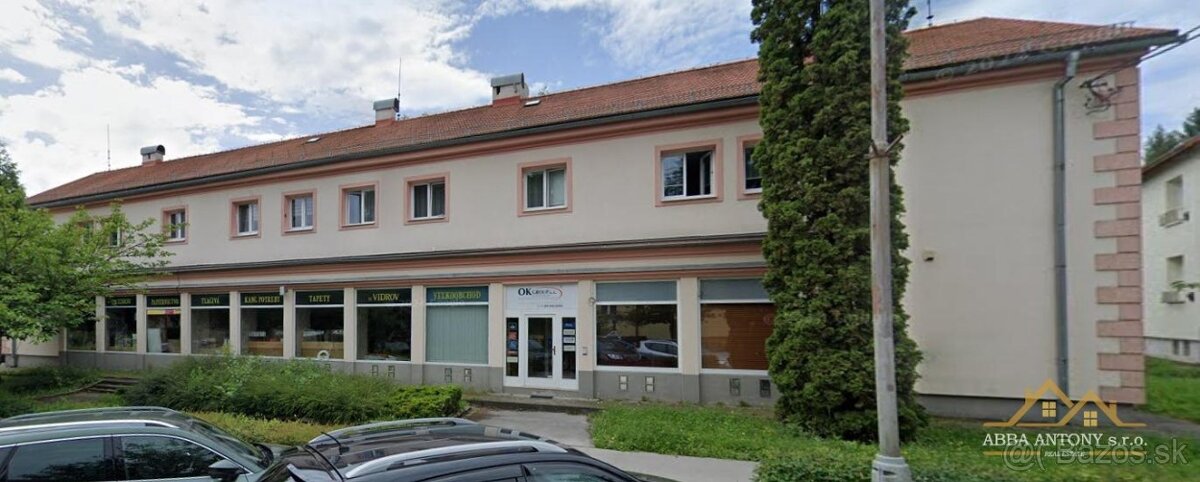 Polyfunkčný priestor na prízemí v Banskej Bystrici 89 m2