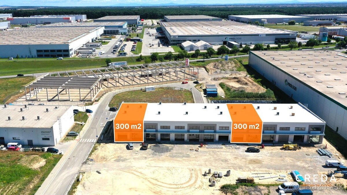 CREDA | predaj novostavba 300 m2 obchodný sklad, Senec - pr