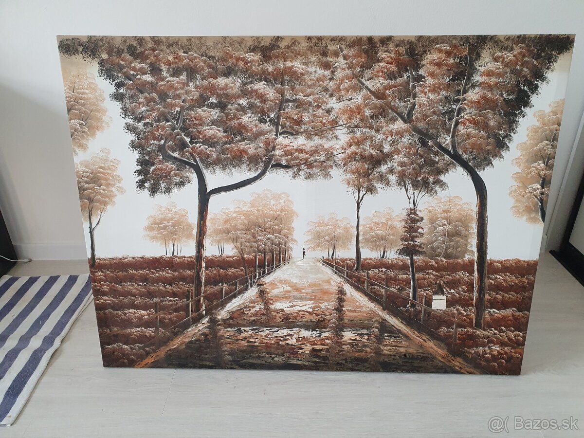 obraz 120cm x 90cm - ručne maľovaný