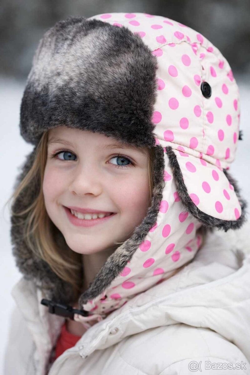 Kožušinova čiapka ušanka 7+