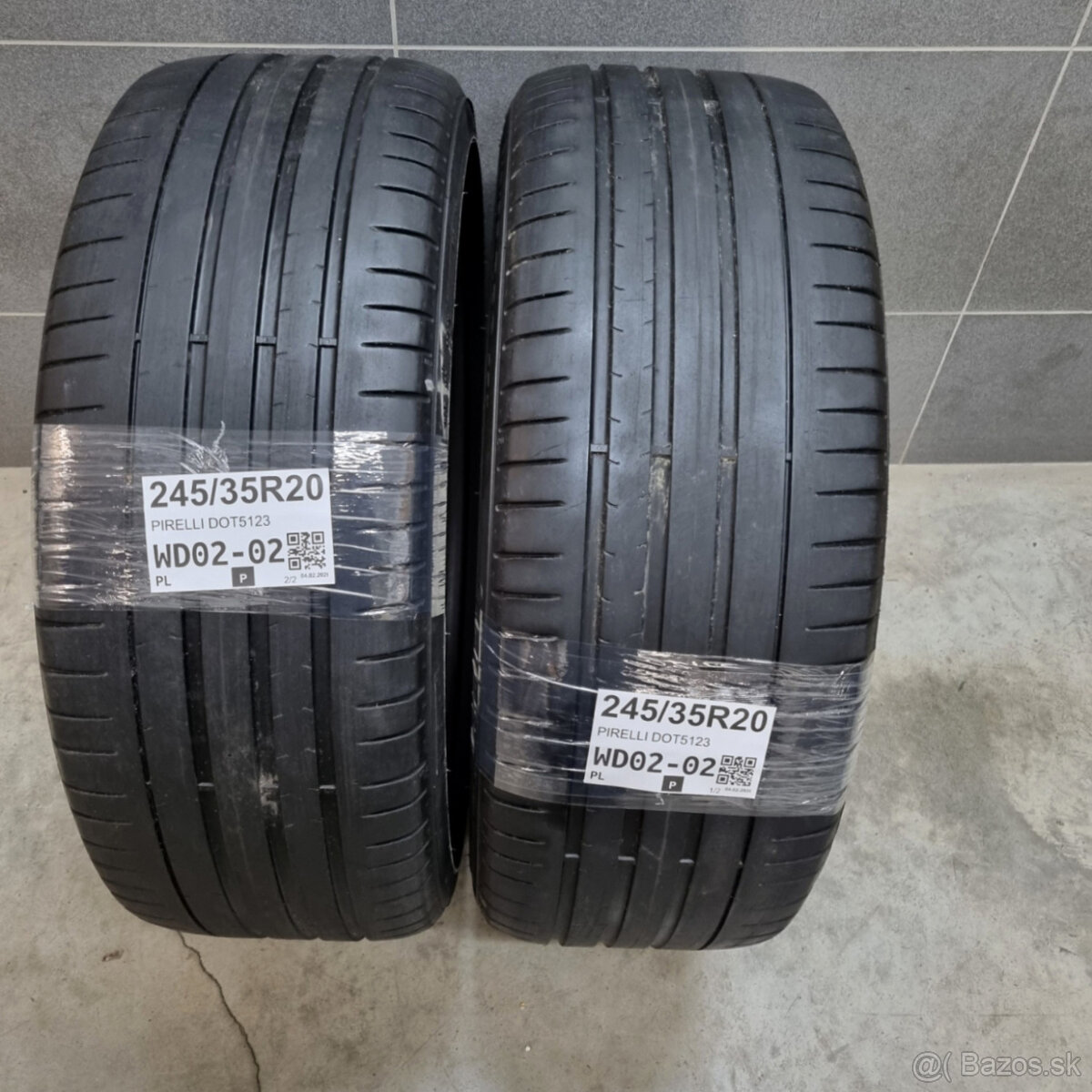 Letné pneumatiky 245/35 R20 PIRELLI