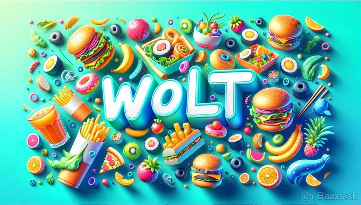 Wolt Food kuriér Košice