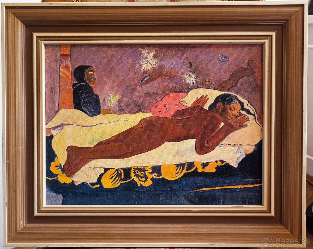 Olejomalba podle Paul Gauguin.