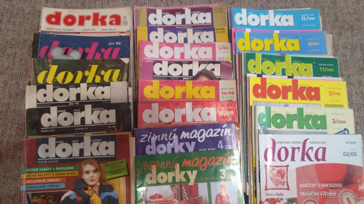 Zbierka časopisov Dorka a Praktická žena