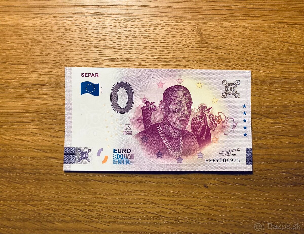 Druhé vydanie Separovej bankovky 2024