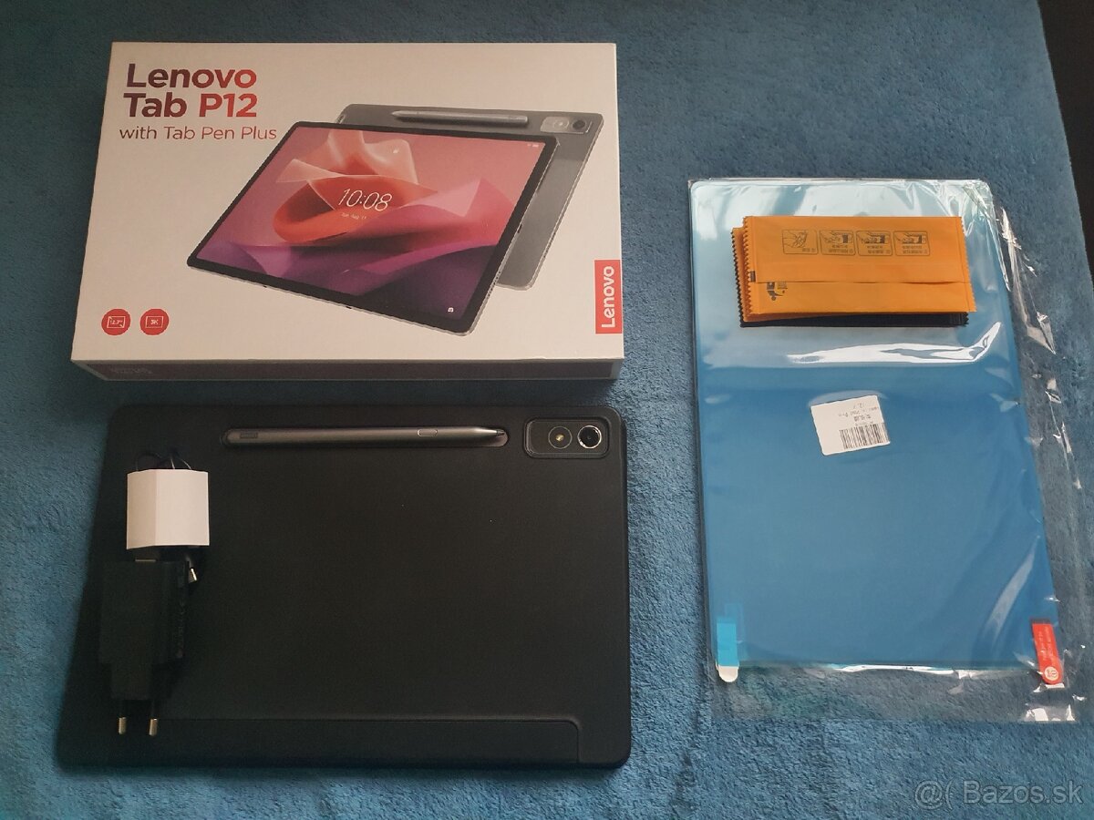 Tablet Lenovo P12, 12,7", 8/128 GB, Stylus, 3K display