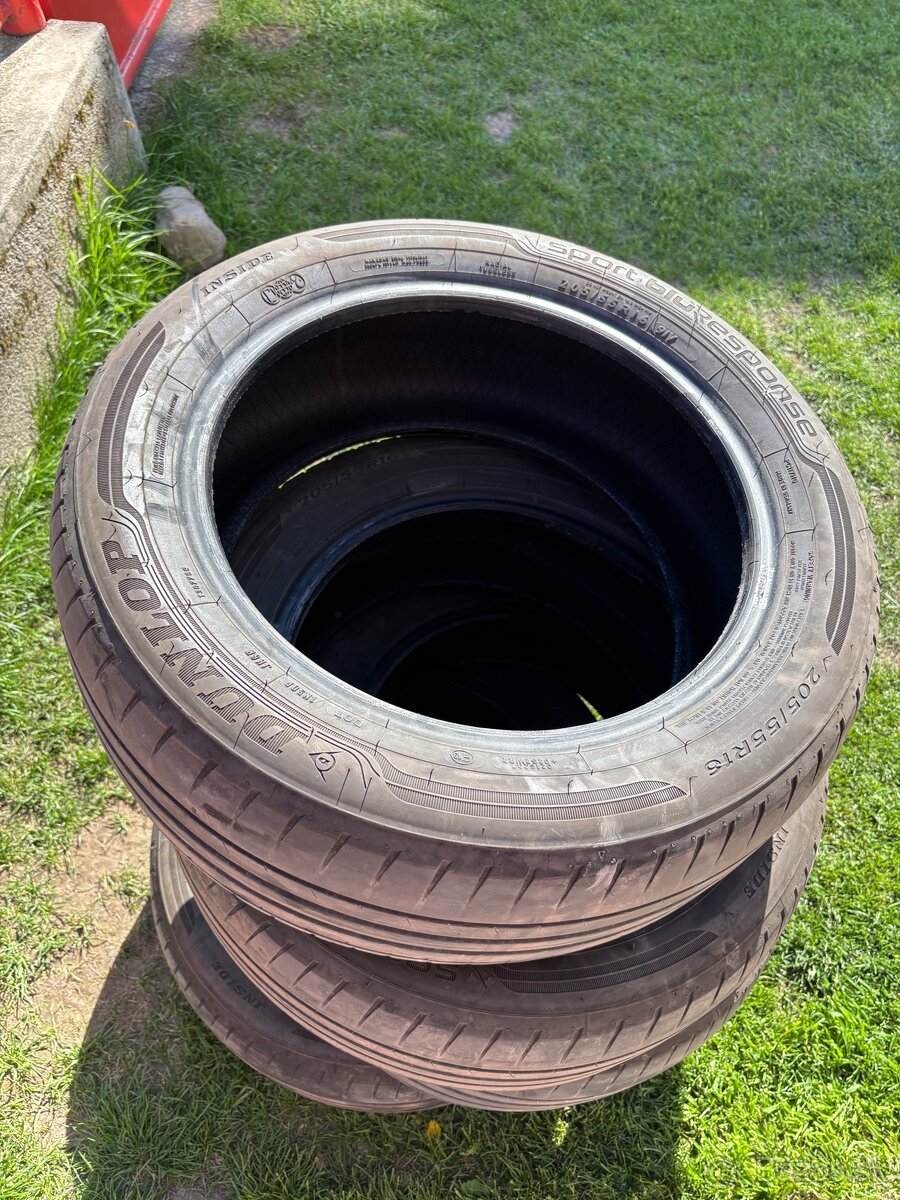 Letné gumy DUNLOP
