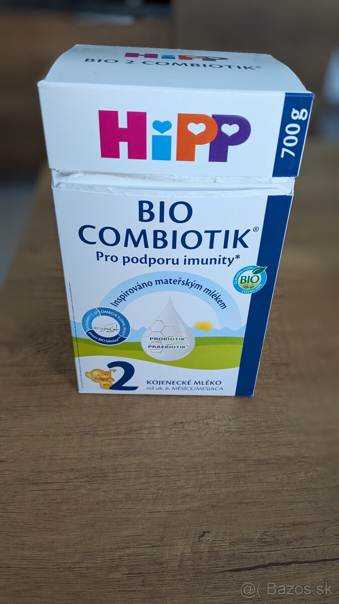 Predam nenacaty sacik z Hipp 2 Bio Combiotik