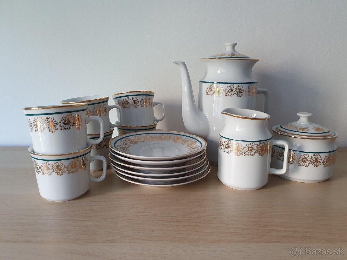 Porcelánový čajový servis
