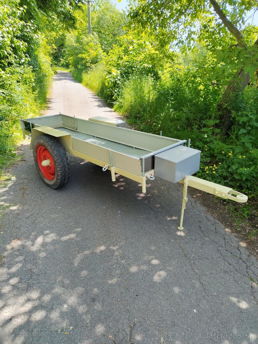 Predám vlečka, vozík príves za traktor Zetor malotraktor