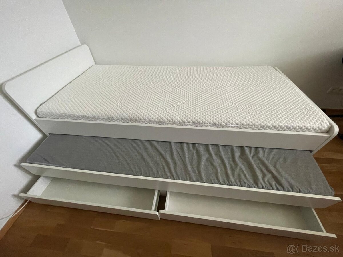 Predám posteľ ikea malo pouzivana