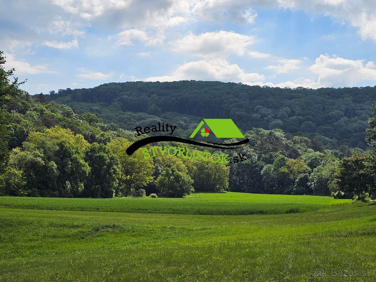 Na predaj slnečný pozemok 1131m2 Prievaly, REZERVOVANÉ