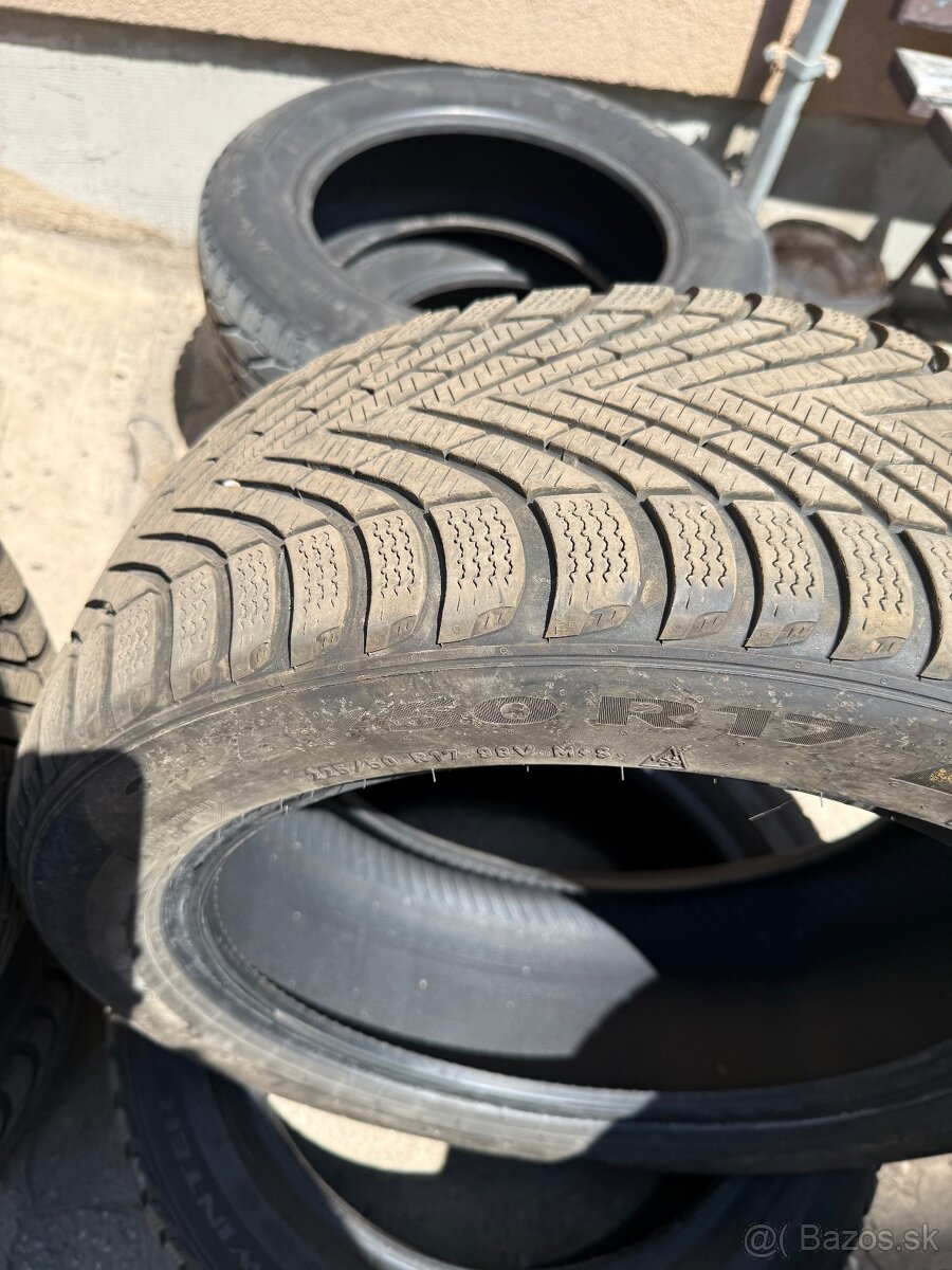 Nové kvalitné pneumatiky Pirelli 225/50 R17 Extra load