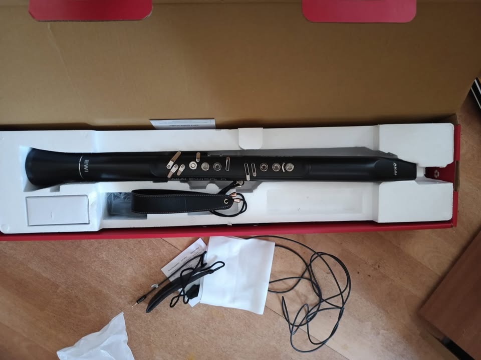 AKAI EWI Solo – elektronický dychový nástroj (klarinet)