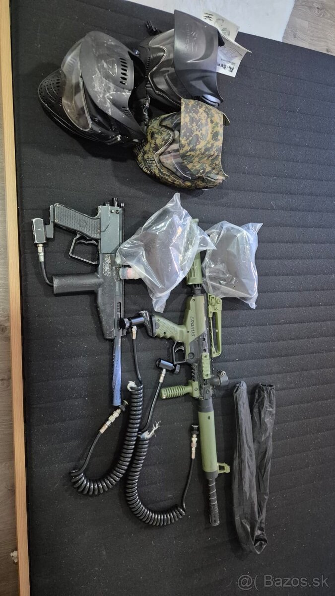 Vybavenie na paintball - zbrane