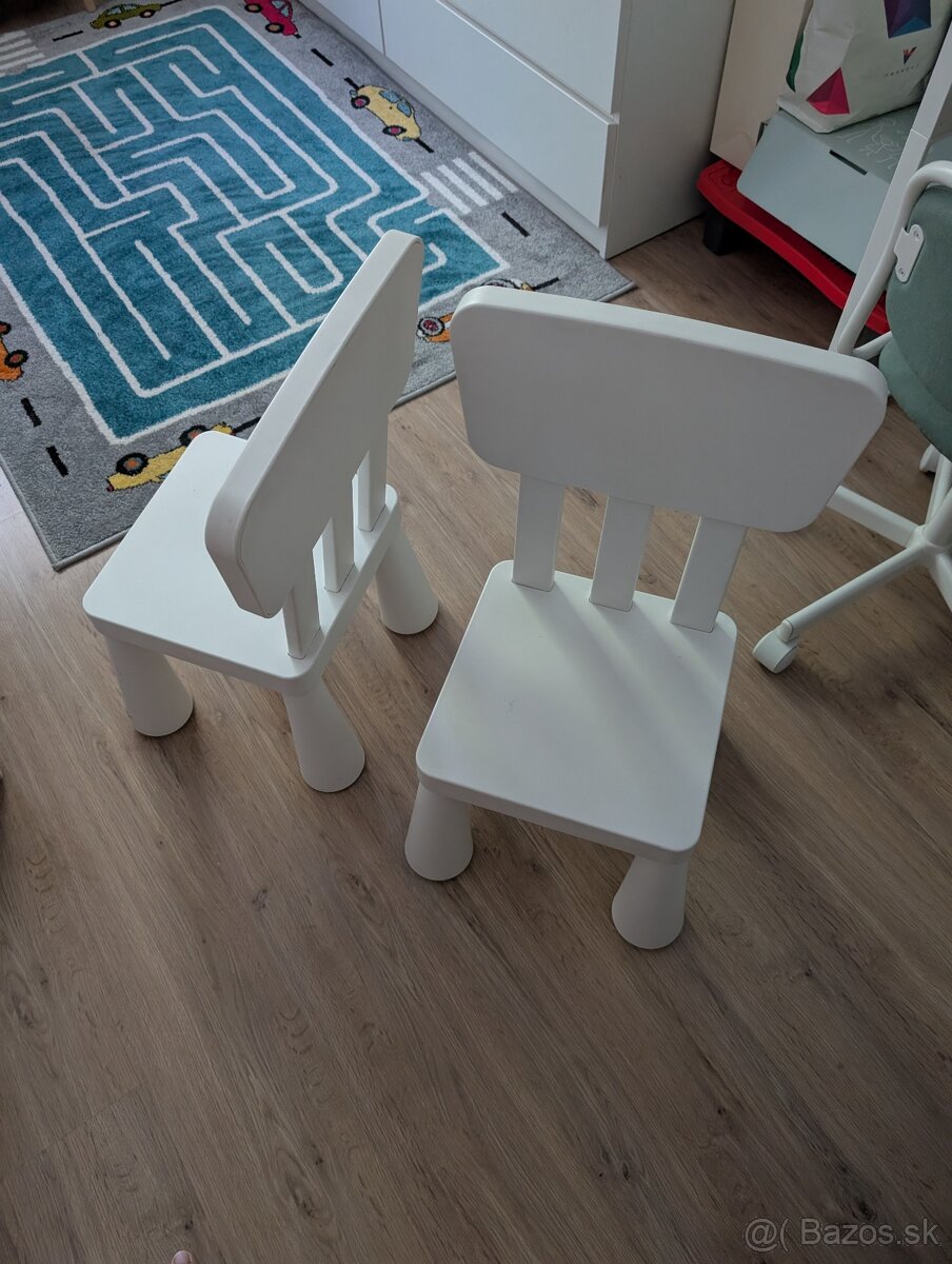 Stoličky mammut ikea