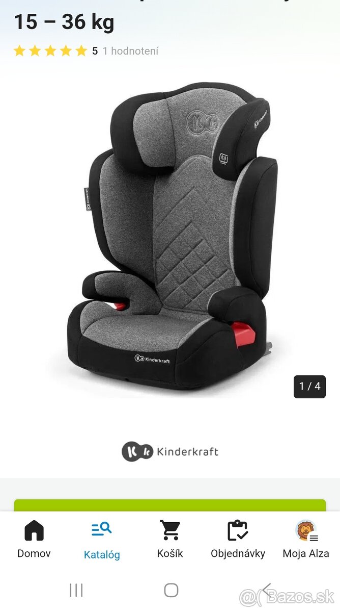Autosedačka Kinderkraft