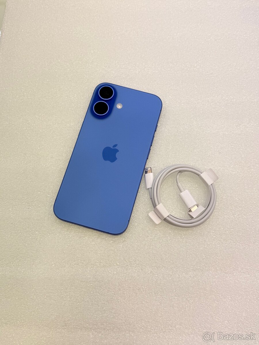 ZÁRUKA | iPhone 16 Blue 128gb