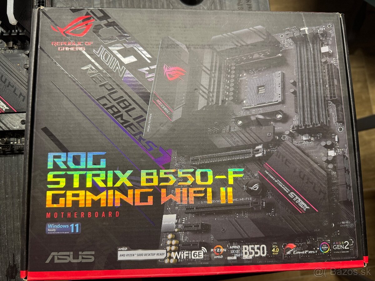 Asus Rog Strix B550-F Gaming  wi-fi ii+Ryzen7 5700x+Ddr4 16g
