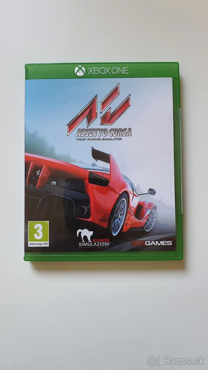 Hra Assetto Corsa na Xbox ONE a Xbox Series X