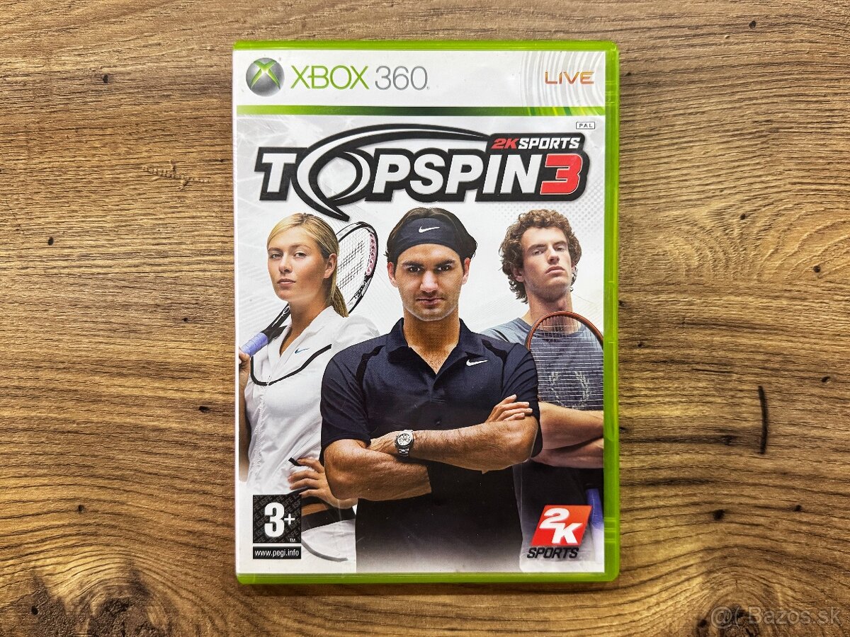 Hra XBOX 360 - Top Spin 3