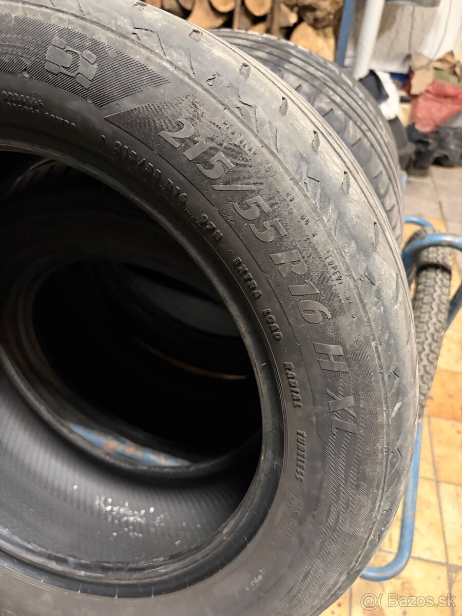 Letné pneu 215/55 r16