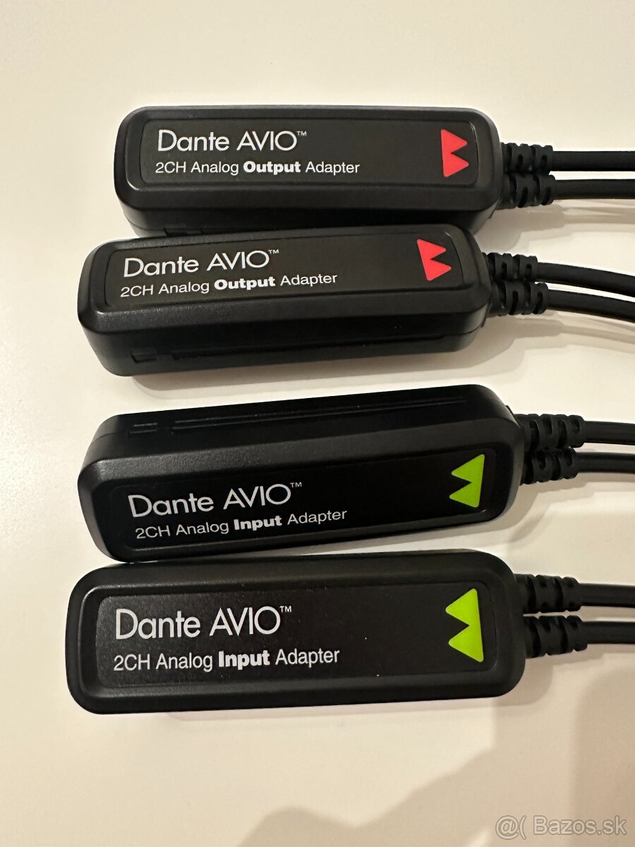Dante AVIO (Audinate) Input a Output