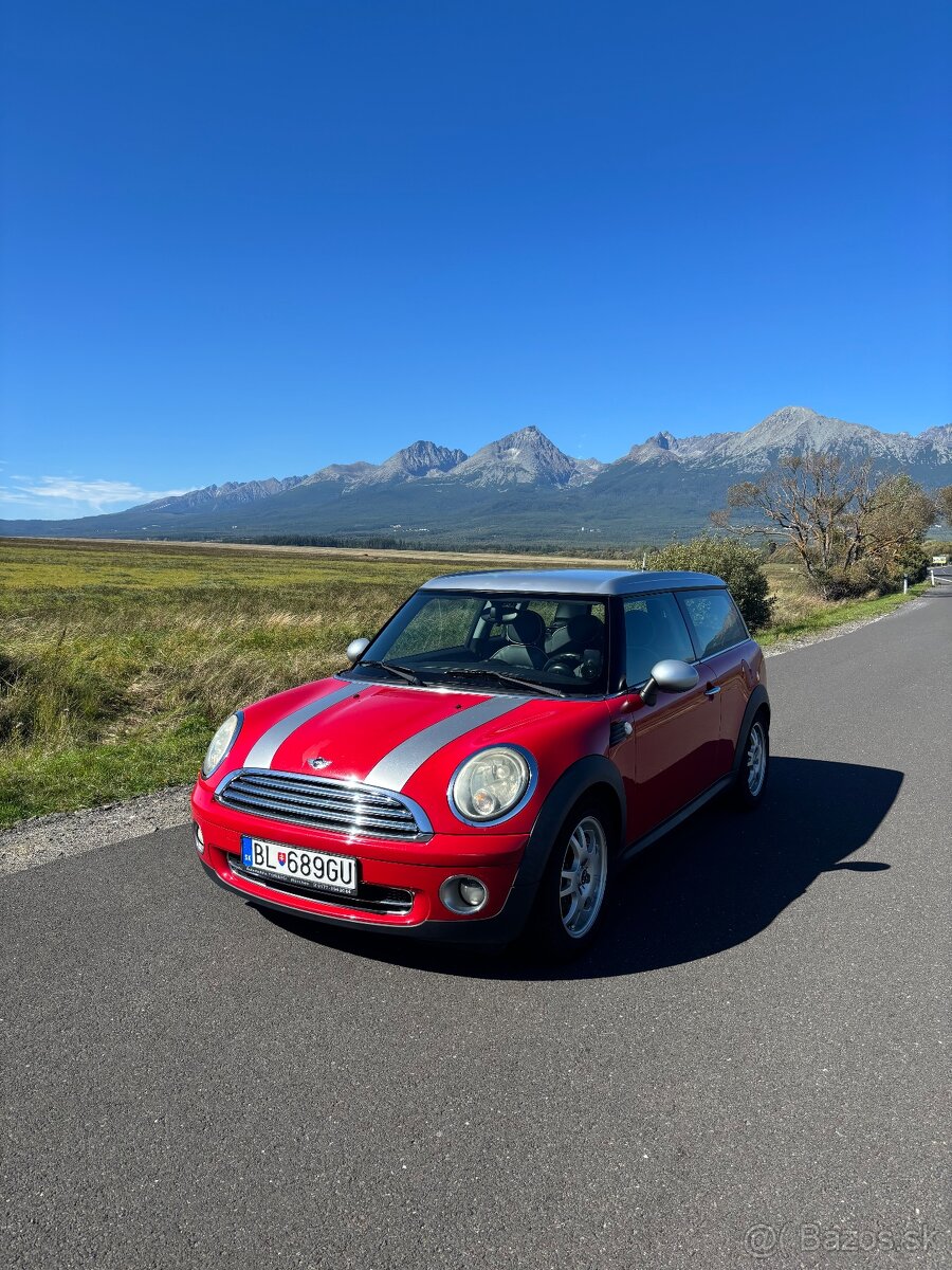 Mini Cooper Clubman 2008 88kW, 6st automat, benzín