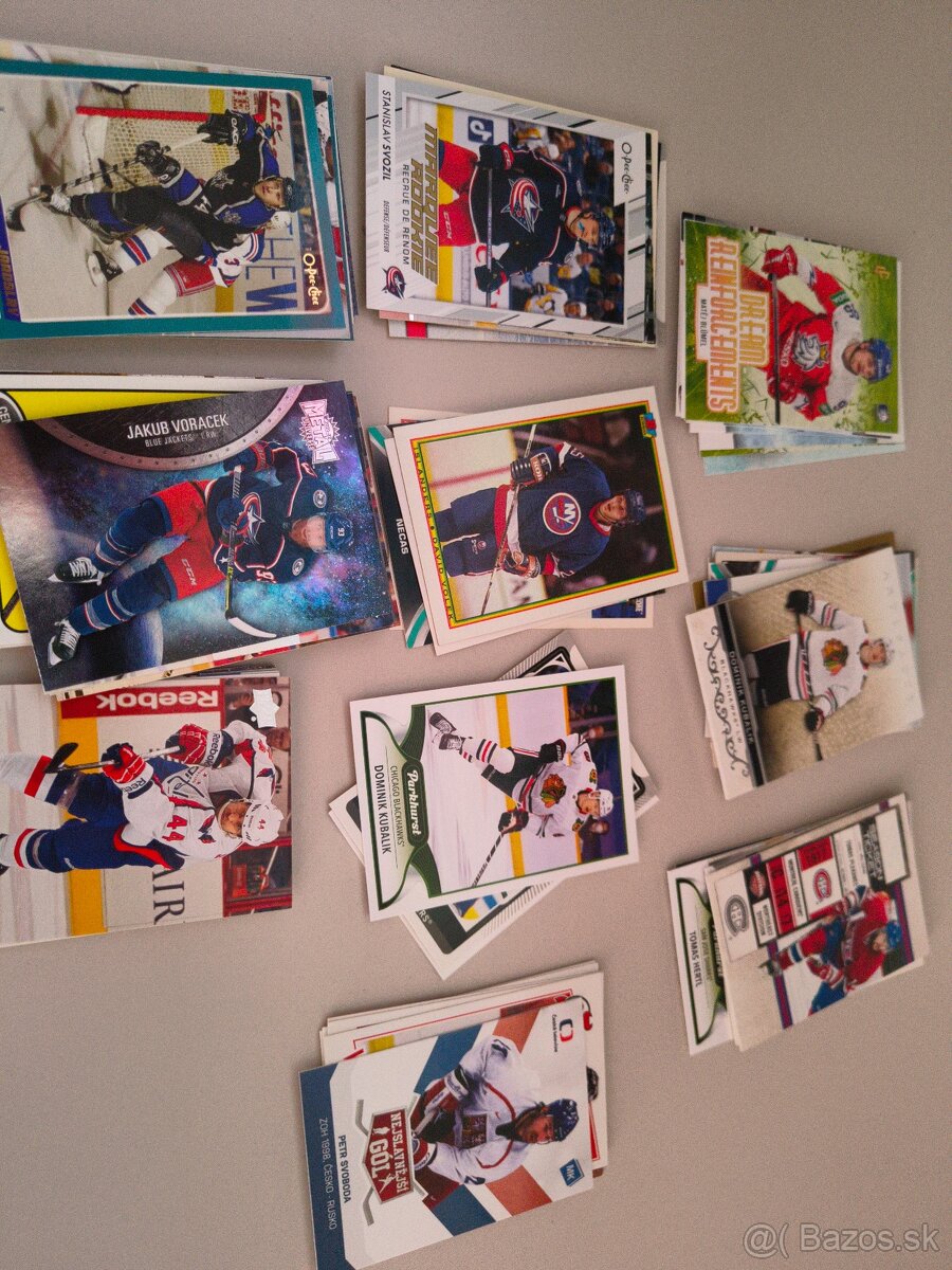 Predám hokejové kartičky