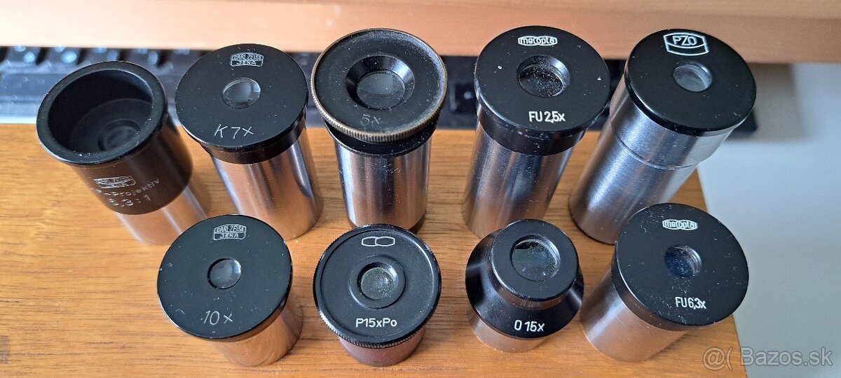 Okuláre k mikroskopu