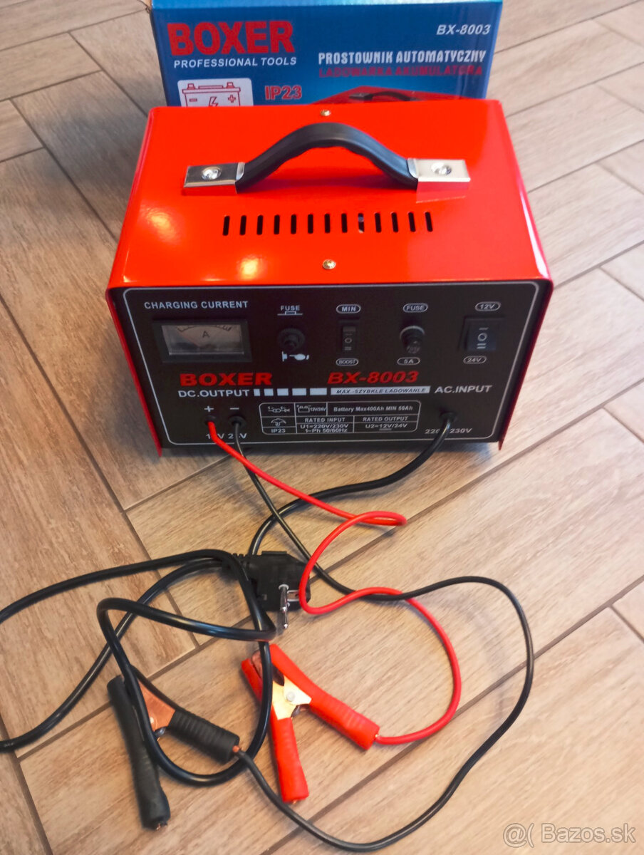 Nabíjačka autobaterií 12/24V BX-8003 BOXER -nová